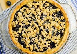 To make this scrumptious pie, rhubarb, blackberries and raspberries are combined with sugar and flour and refrigerated overnight. Healthy Blueberry Pie V Gf Happy Apple Natural Kitchen