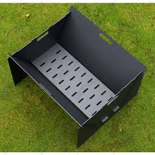 Fire Pit Collapsible Fire Pit Bbq Portable Outdoor Backyard And Camp Cooker 37 Lx32 Wx22 H Fire Pit Bbq Outdoor Backyard Camping Fire Pit