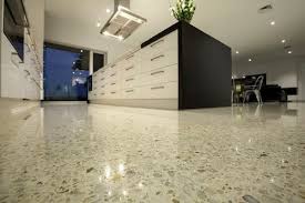 Beautiful Polished Concrete Floor Kitchen Ground And Polished Cement Floors Concrete Floors In House Polished Concrete Concrete Floors