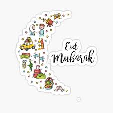 Nontheless, muslims around the world adapt and celebrate the conclusion of ramadan. Eid Mubarak Stickers Redbubble