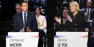 Marine le pen is closing the gap between rival emmanuel macron in the latest french election poll after the centrist was accused of taking victory for granted. Ce Que Font Marine Le Pen Et Emmanuel Macron Avant Le Debat