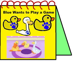 Clues From Blue Wants To Play A Game Blue S Clues Blues Clues Play