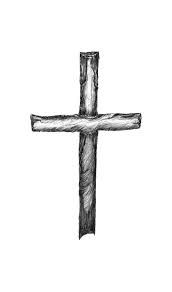 Notice that this rectangle is shorter than the first, and that it is placed above the halfway point on the upright pale. Drawing The Cross Drawing By Tony Westbrook