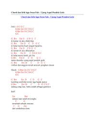 Chord Dan Lirik Lagu Iwan Fals Ujung Aspal Pondok Gede By Chord Zila Issuu