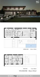 2367 square feet (220 square meter) (263 square yards) new style 4 bedroom modern house exterior. Pin On Modern House Plans