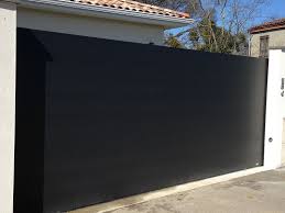 Portail Coulissant 5 M Noir 2100 Sable Portail Coulissant Portail Portail Coulissant 5m