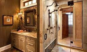 This one picks curtain design that serves more as decoration. Tuscan Bathroom Design Tuscan Home 101