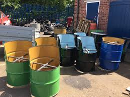Oil Drum Seat Oil Drum Table Oil Drum Furniture Recycled Oil Drums Oil Drum Ideas Drum Chair Oil Drum Barrel Furniture