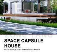 Mobile House Luxury Space Capsule House Prefab Home ...