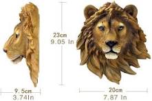 Amazon.com: RTGGSEL Retro Faux Animal Wall Mount Lion ...