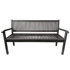 A garden bench is not just a garden bench, you know. Garden Bench Metal Plastic Wood Black Black Ceres Webshop