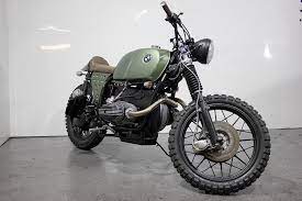 Sarge Kevils Speed Shops Military Flavoured Bmw R100rs Custom Bikes Bike Bmw Bmw Bmw Cafe Racer