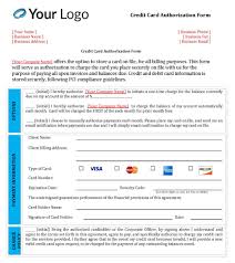 Passport information billing form pptc 467 (pdf, 58kb) credit card payment authorization form (pptc 084) (pdf, 98kb) for clients from the department of national defence and the canadian armed forces: Credit Card Authorization Forms Free Templates Download Bancardsales Com