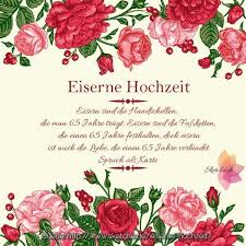 Ein liebes ehepaar in ihrer familie, verwandtschaft oder im freundeskreis feiert bald seinen hochzeitstag? Entdecken Sie Zahlreiche Anregungen Fur Eine Ungetrubte Und Schone Eiserne Hochzeit Auf Unserer Internetse Eiserne Hochzeit Spruche Hochzeit Steinerne Hochzeit