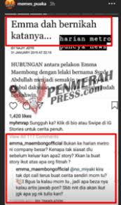 Banyak lagi video eksklusif dan yang best best dekat channel meletop viral! Emma Dan Syed Abdullah Dah Nikah Ini Komen Balas Emma Maembong Dan Kakaknya