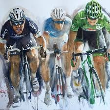 Tdf2015 Stage 7 Livarot To Fougeres 190 6 Km Royalsprinters Markcavendish Vs Andregreipel Powerhouse Letourdefrance Bike Poster Bike Art Cycling Art