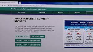 Michigan Applies For Additional 300 In Weekly Unemployment Payments