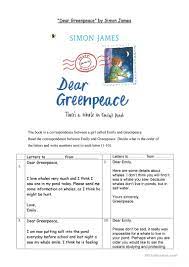 @world_wildlife 'dear greenpeace' by simon james. Dear Greenpeace English Esl Worksheets For Distance Learning And Physical Classrooms