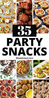 Worried about the little ones running around with. 35 Perfect Party Snack Ideas Easy Party Appetizers Appetizer Recipes Party Food Appetizers Party Appetizers Easy