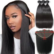Unprocessed 5a natural black soft brazilian virgin hair straight. Straight Weave With Frontal Off 71 Medpharmres Com