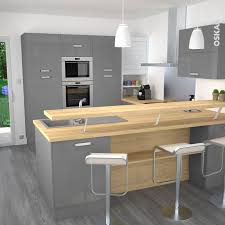 Une petite cuisine ouverte astucieusement aménagée. Petite Cuisine En U Ouverte Sur Salon Dehar81elar