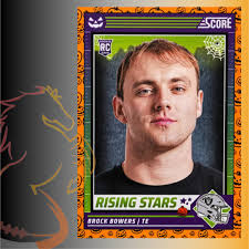 2024 Panini Score-A-Treat Brock Bowers Rising Stars Orange Pumpkins $40.00  MXN