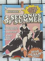 Improve brand recognition or highlight an important event with quality poster prints that communicate your message. 5 Seconds Of Summer 5sos Retro Inspired Aesthetic Poster Print In 2021 Poster Prints Retro Poster Aesthetic Poster