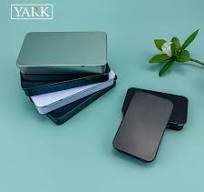 CR Certified Slide Tin case Cube Custom Tin Boxes With Divider Insert  Altoid Tin Box