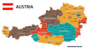 El mapamundi 】 todos los mapas del mundo 2020. Mapa De Austria Politico Fisico Turistico En Imagenes 2021