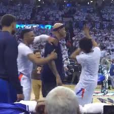 A compilation of russell westbrook and cameron payne's pregame dances song: Charlie Villanueva Responds To Russell Westbrook S Diss After Pre Game Shove Mavs Moneyball