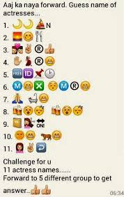 Our world is filled with things that can be found in groups of four. Guess Name Of Actresses Puzzles World