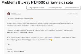 Assistenza tecnica samsung in provincia di ancona. Lo Strano Caso Dei Lettori Blu Ray Samsung Impazziti La Situazione In Italia Hardware Upgrade