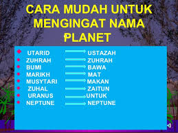 Nama nama warna dalam bahasa inggris. Mengenali Planet Planet Dalam Sistem Suria