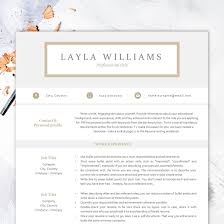 Modern Resume Template For Word Instant Download Resume Etsy Resume Template Resume Design Inspiration Good Resume Examples