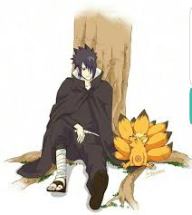 Sasuke Naruto Cute Nine Tails Kyuubi Fox Bijuu Jinchuuriki Naruto Anime Naruto Anime Naruto