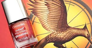 Covergirl Hunger Games Rogue Red Glosstini Nail Polish Makeup And Beauty Blog Nail Polish Hunger Games