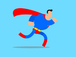 Find the perfect superman flying stock illustrations from getty images. Superman Run And Take Off Superman In Flight The Man Of Steel Cyclist Ye Olde Lobsterman Simple Character Animated Characters Animation
