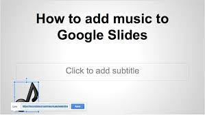After you click select, a speaker. How To Add Music To Your Google Slides Presentation Pcworld