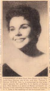 Carol Ann Gentry Darrow (1939-2014)