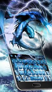 Hitam, ilustrasi, merokok, biru, naga. Ice Dragon Keyboard Theme Wallpaper Naga Biru For Android Apk Download