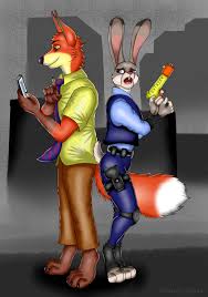 Nick Wilde and Judy Hopps — Weasyl