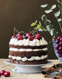 Foret Noire Facon Layers Cake Recette Foret Noire Alimentation Delicieux Desserts