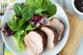 Sprinkle generously with kosher salt and sugar cover the meat loosely with foil and allow to rest for 10 minutes before slicing. Baked Pork Tenderloin Learn How To Bake Pork Tenderloin