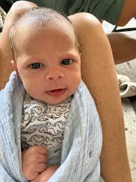 Babies are starting to show adult features