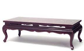 Accent your living room with a coffee, console, sofa or end table. Asian Chinese Maroon Coffee Table