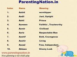 Baby names in muslim/islamic religion are impressive, classy and stylish. Muslim Baby Boy Names With Meaning