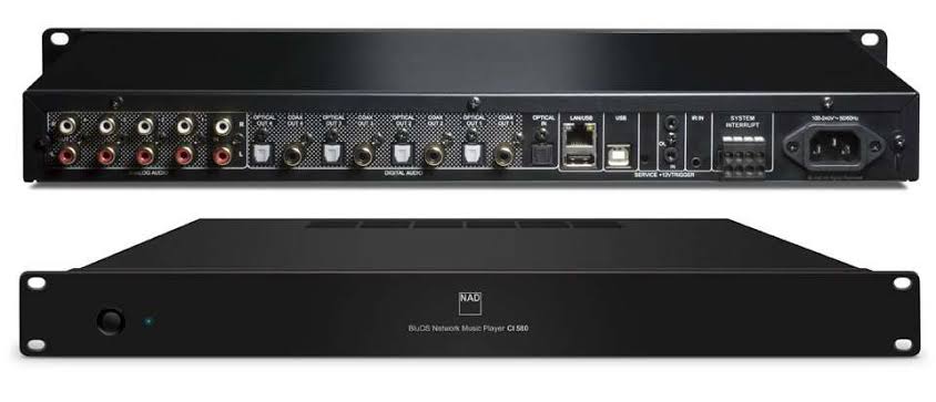 NAD CI 580 V2 Bluesound hub - Audiologica