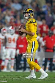 Los Angeles Rams Quarterback Jared Goff During A Nfl Game Between The Jared Goff Nfl Rams Football