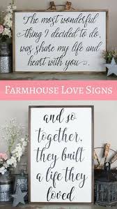 View more of our products here. Beautiful Rustic Farmhouse Love Quote Signs Perfect For Wedding Gift Anniversary Or Valentine S Day S Home Decor Quotes Rustic Wedding Decor Sign Quotes