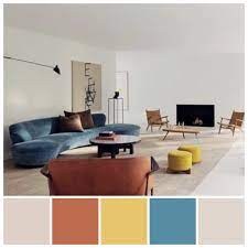 This Is A Triadic Color Scheme The Darkened Primary Colors Look Good In The White Space And Give Interior Color Schemes Red Interior Design Blue Color Schemes